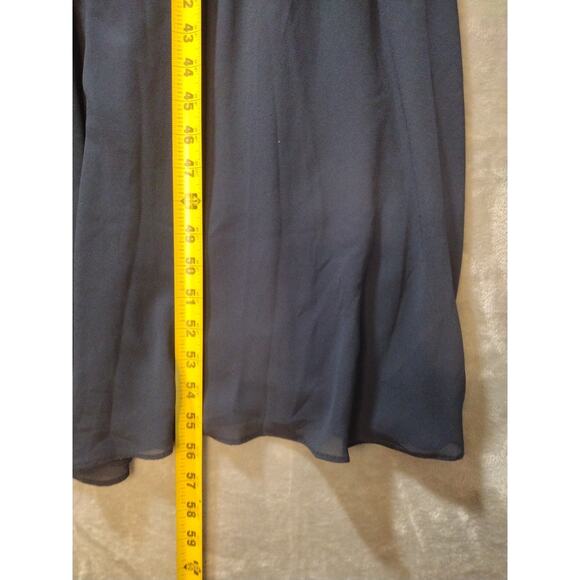 Lulus Size Small Crochet Halter Navy Blue Lace Maxi Dress Wedding Prom Formal - Picture 13 of 13